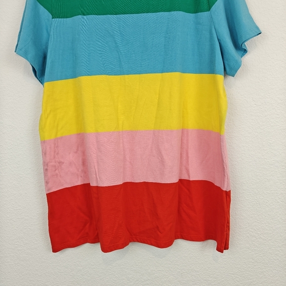 Boden NWT Short Sleeve Breton Striped T-Shirt Size 20-22 - Picture 7 of 14